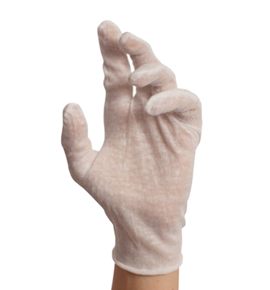 Cotton Inspection Gloves, Light Weight, Slip On