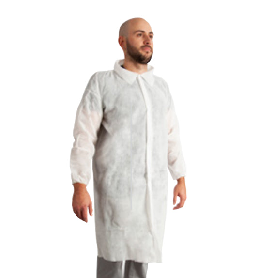Polypropylene Labcoats - Blue